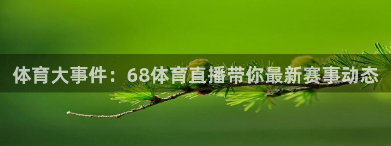 体育大事件：68体育直播带你最新赛事动态